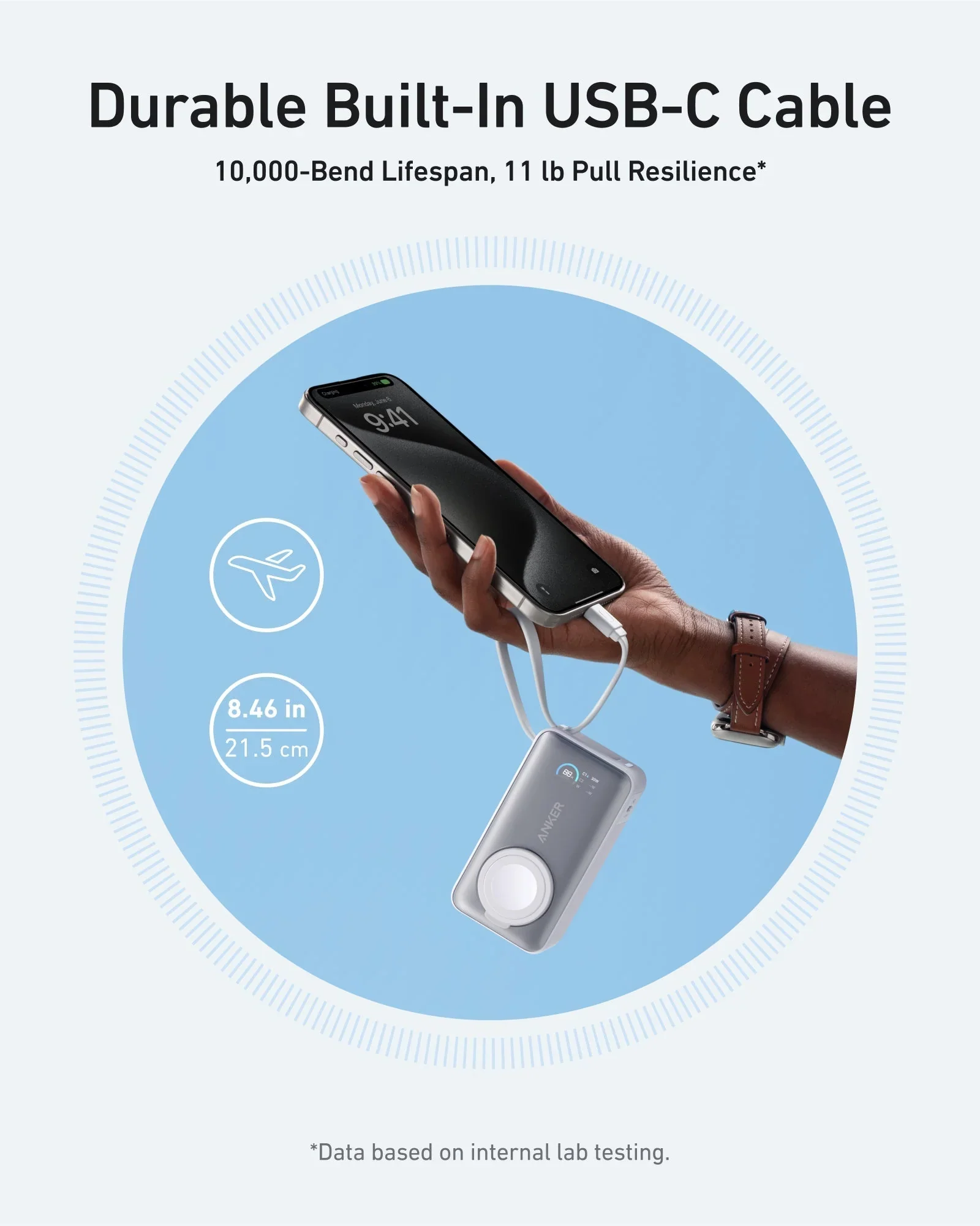 Anker MagGo Power Bank 10K 35W For Apple Watch - Image 7