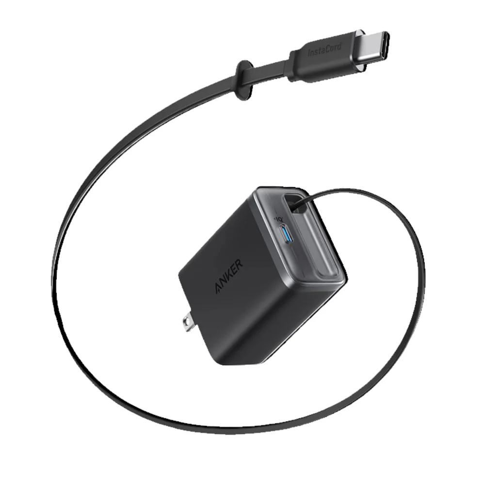 Anker Nano Charger (35W, Built-In Retractable USB-C Cable)