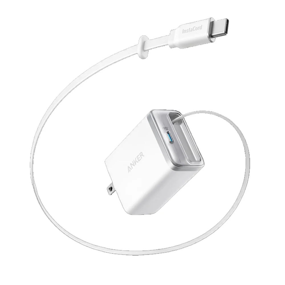 Anker Nano Charger (35W, Built-In Retractable USB-C Cable) - Image 2