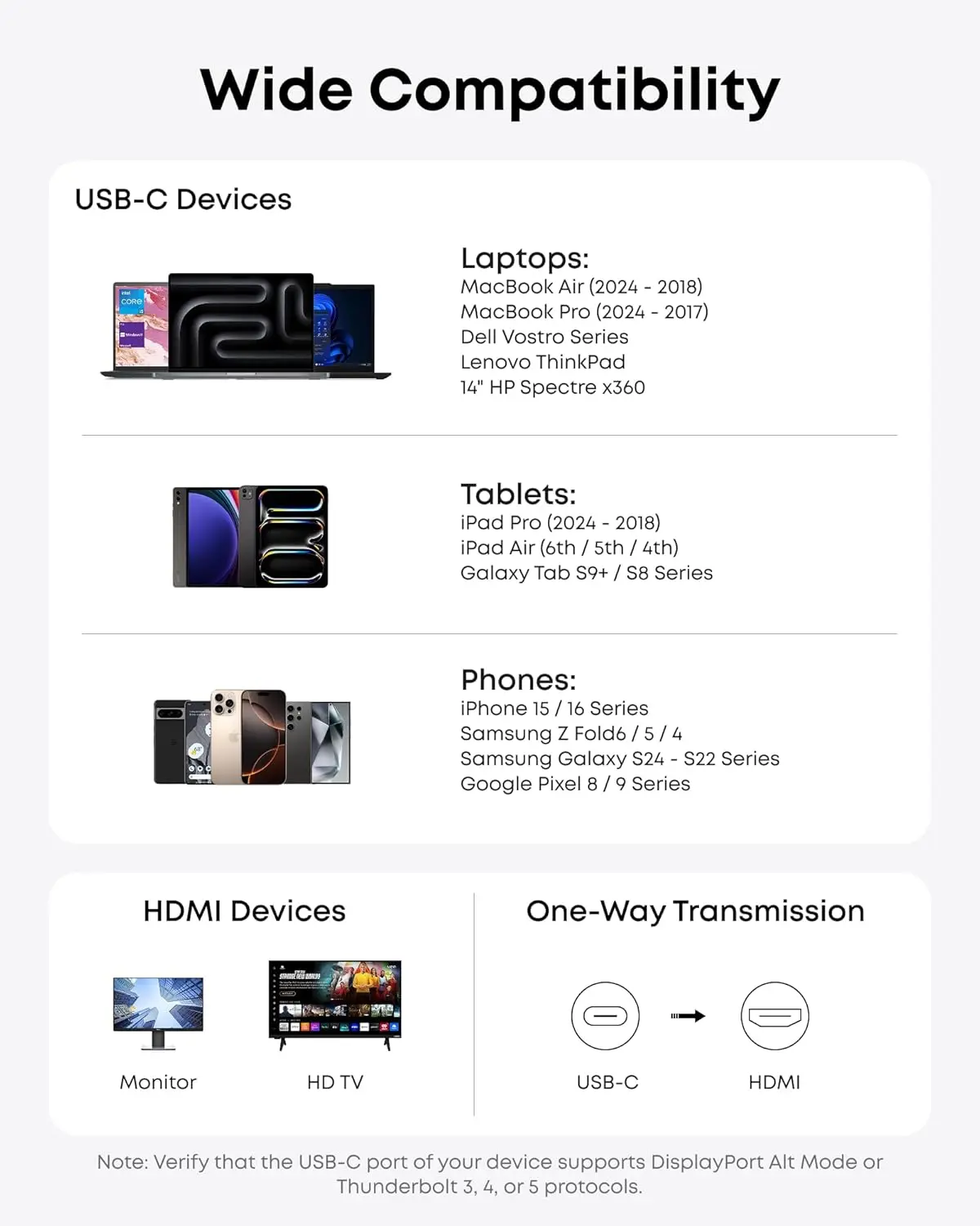 Anker Nano USB C to HDMI Cable 4K@60Hz Ultra Fast Braided Nylon Adapter Cable - Image 8