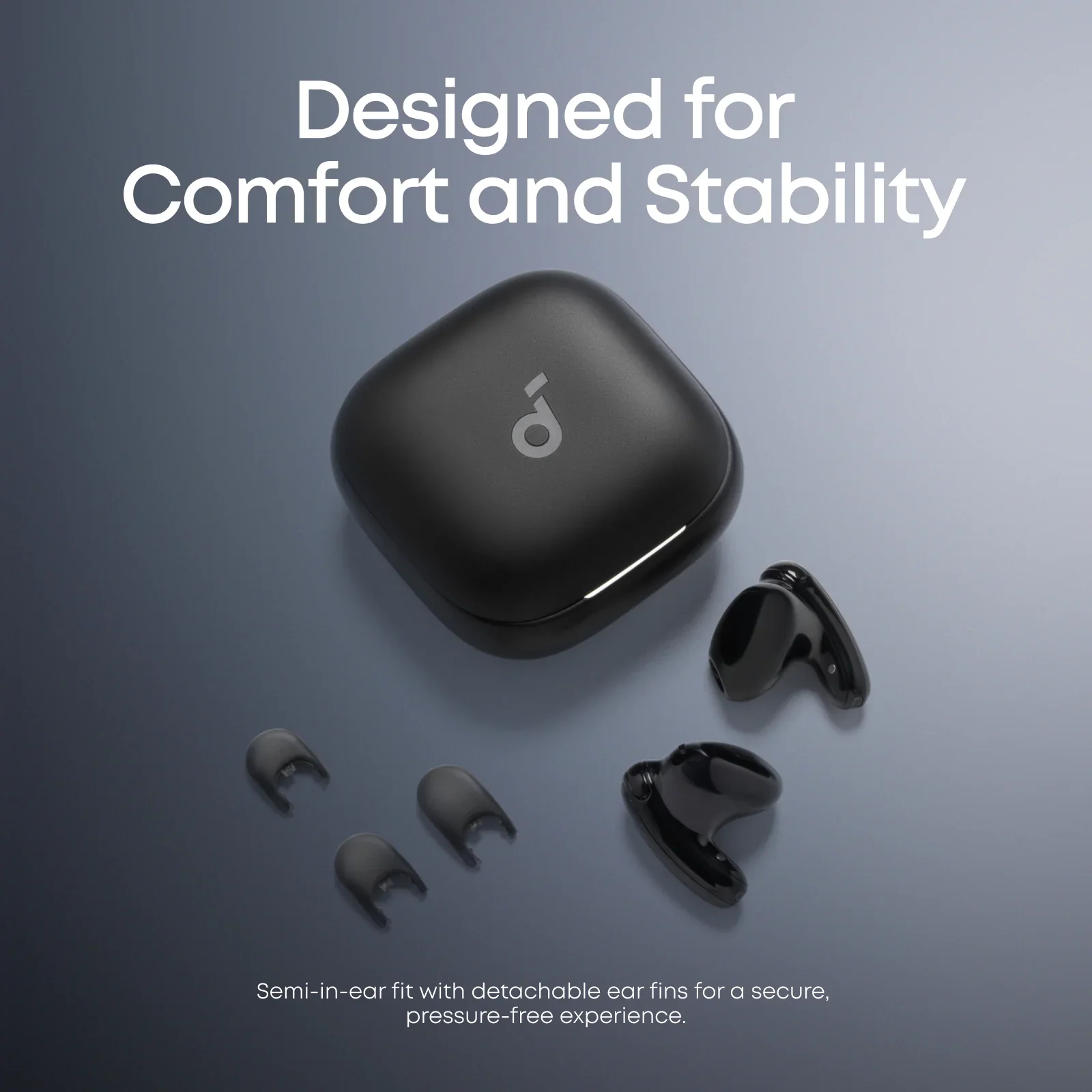 Anker Soundcore Liberty Buds Wireless Semi-in-Ear Earbuds with ANC - Image 3