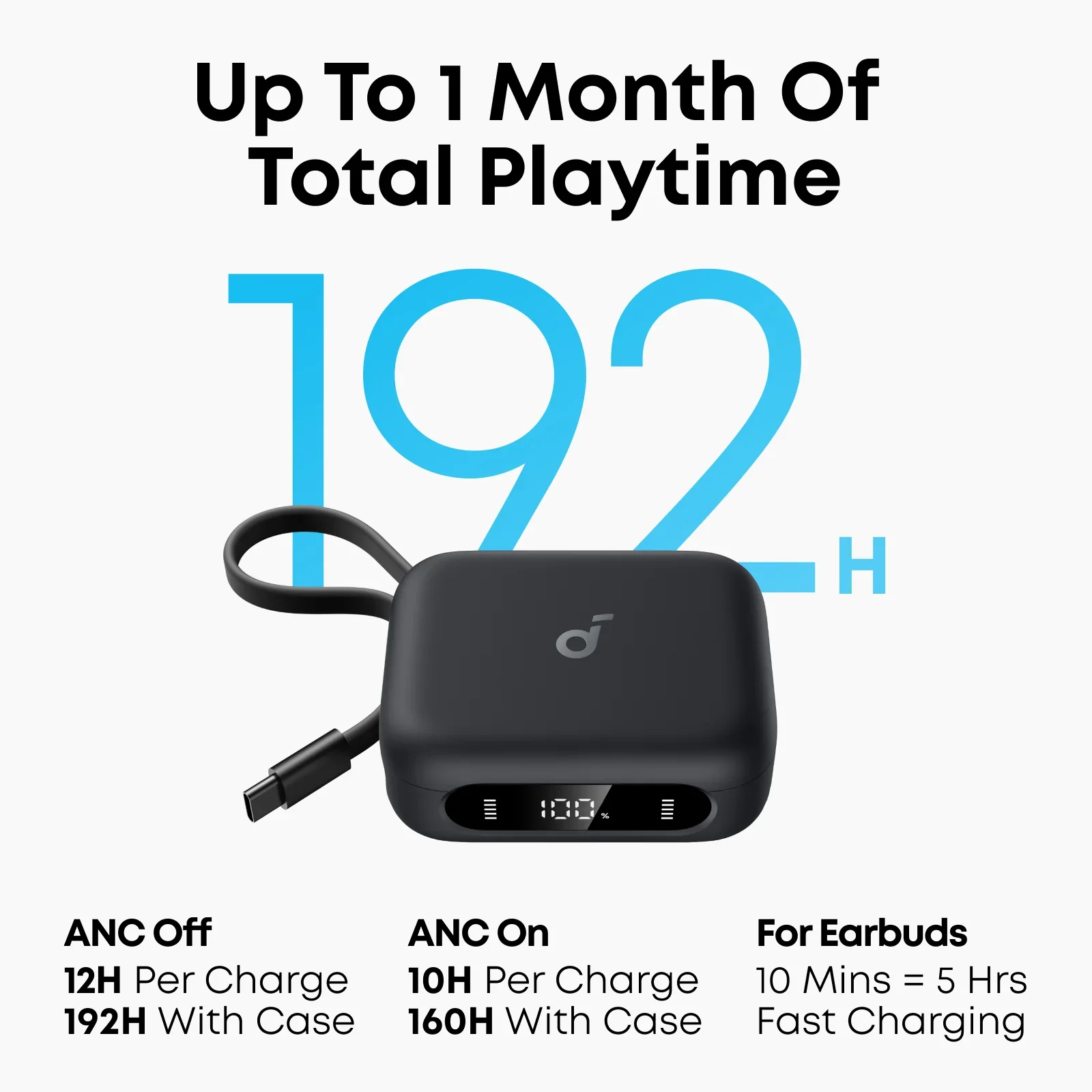 Anker Soundcore P41i Wireless Earbuds with Portable Phone Charger (Built-in) - Image 8