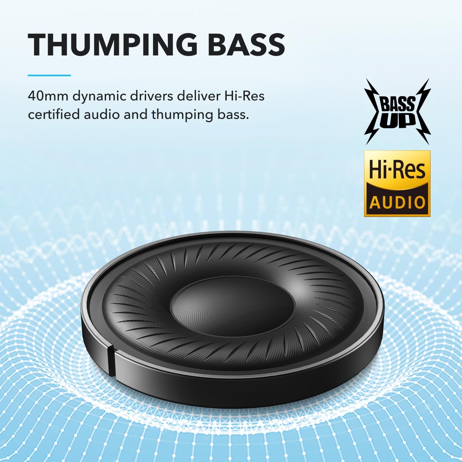 Anker Soundcore Q20i Hybrid Active Noise Cancelling Headphones - Image 13