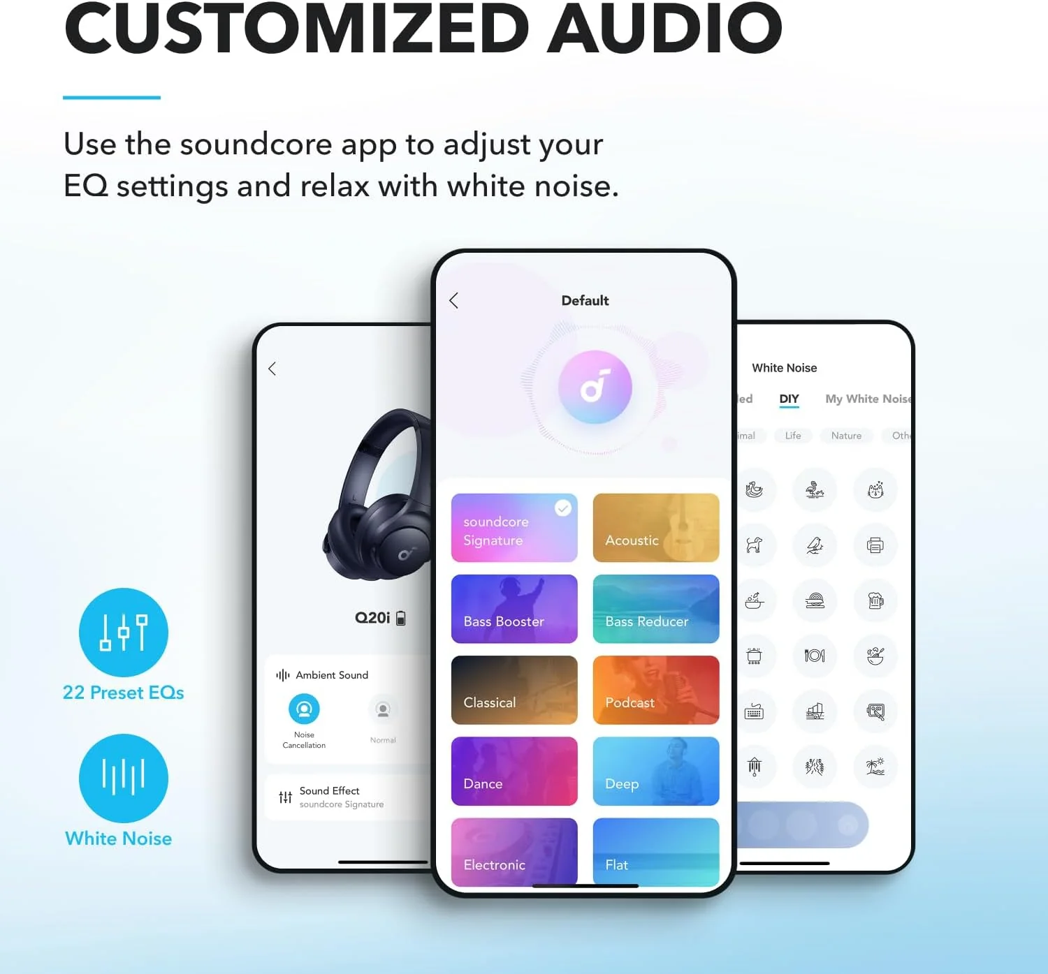 Anker Soundcore Q20i Hybrid Active Noise Cancelling Headphones - Image 15