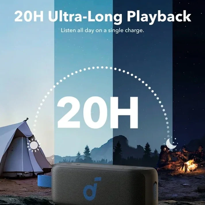 Anker Soundcore Select 3 Portable Outdoor Bluetooth Speaker - Image 3