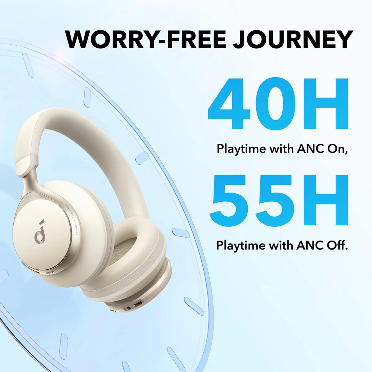 Anker Soundcore Space One Active Noise Cancelling Headphones - Image 10
