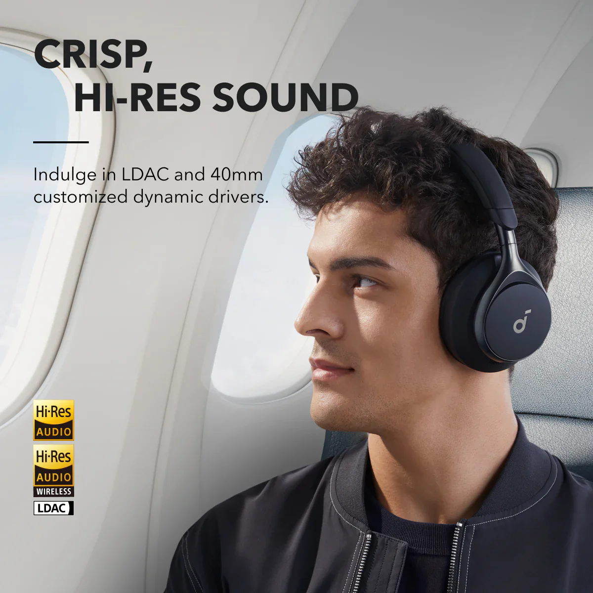 Anker Soundcore Space One Active Noise Cancelling Headphones - Image 5