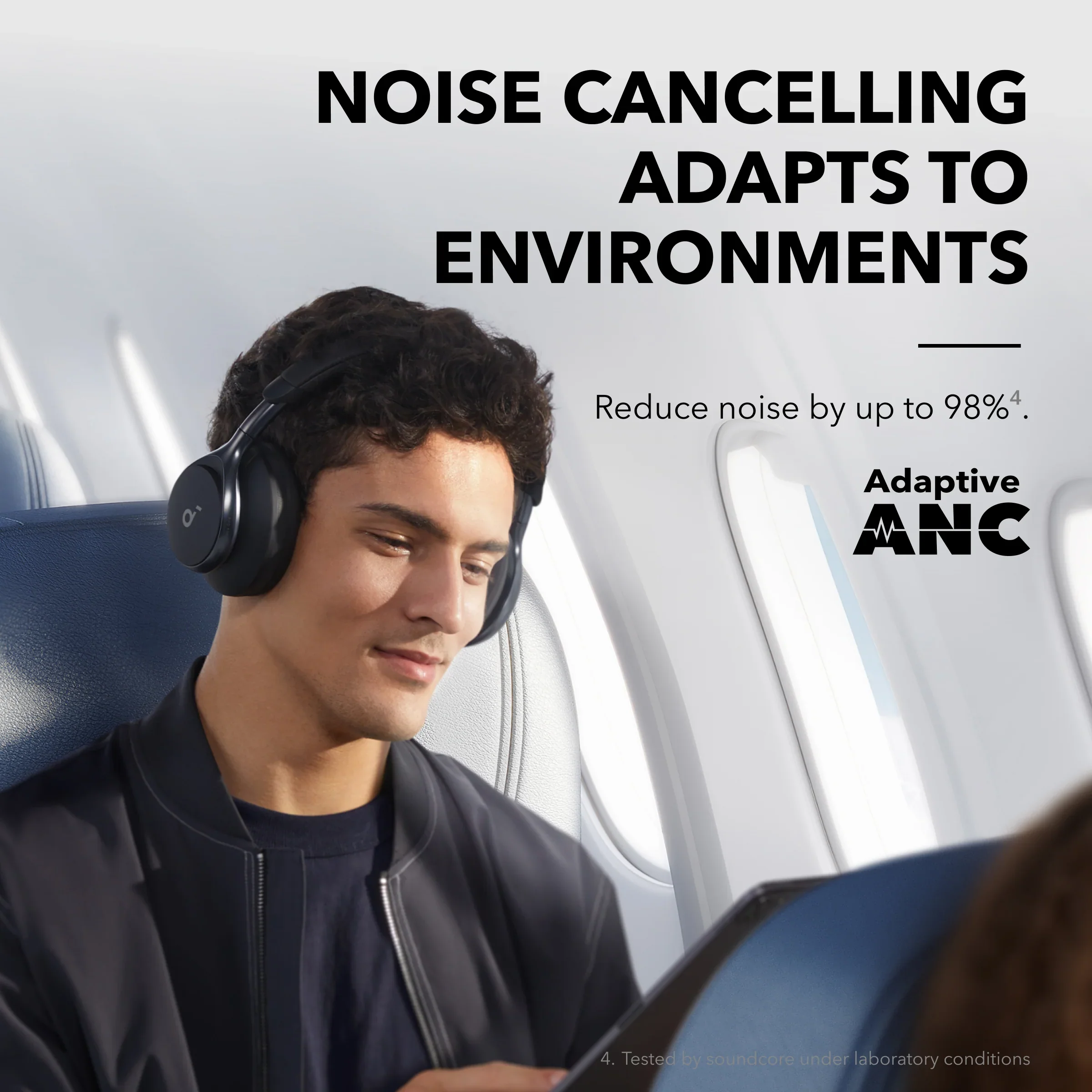 Anker Soundcore Space One Active Noise Cancelling Headphones - Image 6